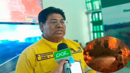 Santa Cruz registra 5 incendios activos y 718 focos de calor