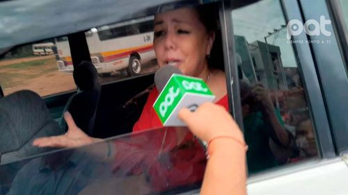  Angélica Sosa indica estar feliz tras su libertad del penal de Palmasola