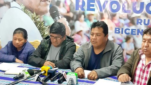 &quot;Liberación urgente solicitada por la Dirección Departamental del MAS La Paz para los arrestados en Cabildo de El Alto&quot;