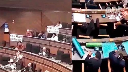 El llamado a la continuidad laboral resuena en la Asamblea Legislativa: Carteles piden no tomar receso