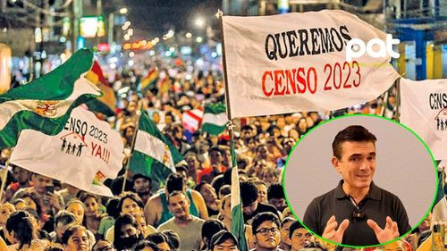 Rodrigo Paz denuncia por la persecución política que están sufriendo los dirigentes cruceños por los 36 días de paro a favor del censo