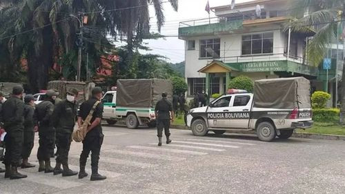 La Policía regresa al Trópico de Cochabamba tras un mes de ausencia