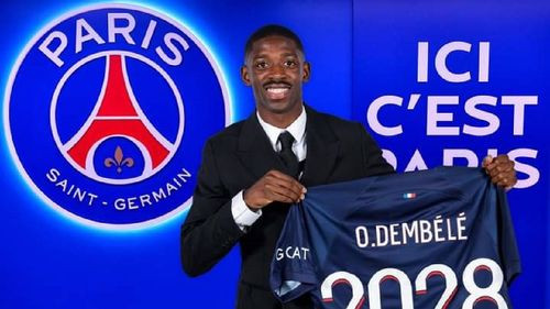 Fue presentado Dembelé es del PSG