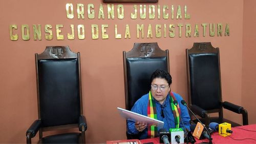 Presidente del Consejo de la Magistratura, Marvin Molina: Decisiones judiciales en los casos Sacaba y Senkata