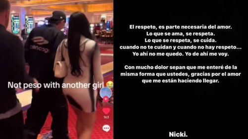  Nicki Nicole confirma su ruptura con Peso Pluma tras presunta infidelidad