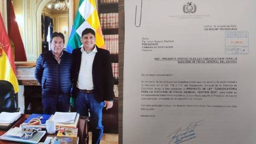 Rolando Cuéllar presenta proyecto de Ley para la elección del nuevo Fiscal General del Estado