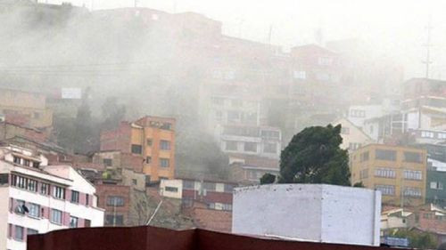 Alerta naranja  por  ascenso   y vientos fuertes en cinco departamentos