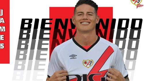 James Rodríguez regresa a LaLiga como fichaje estrella del Rayo Vallecano en su centenario