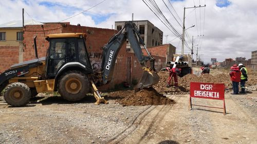 Las cuadrillas de emergencia de El Alto están en apronte para atender las emergencias por lluvias