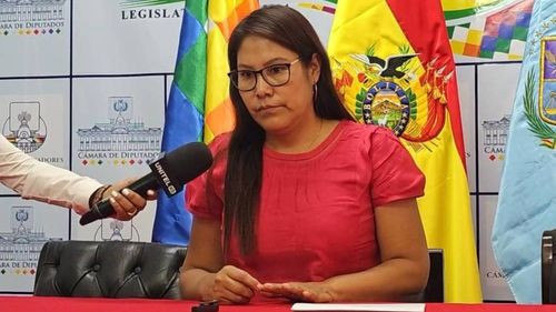 Senadora evista responde con acción penal tras orden de aprehensión contra Evo Morales