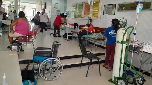 Continua la saturación y falta de medicamentos en el hospital de niños