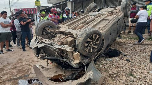 Virgen de Lujan: Trágico accidente de tránsito, deja dos personas fallecidas y varios heridos