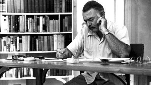 Cuatro ideas para impulsar la creatividad,  por el escritor Ernest Hemingway