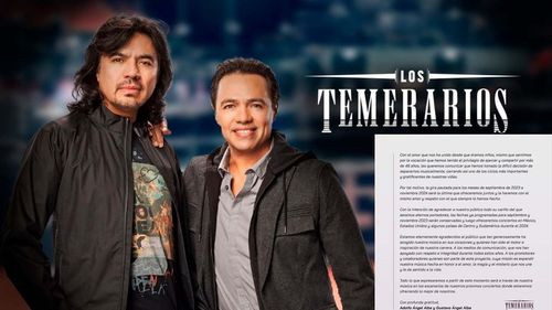 Los Temerarios anuncian su separación tras 46 años de trayectoria juntos en la música 