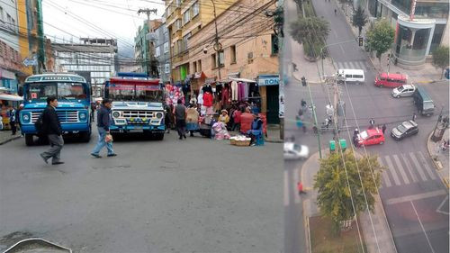 Caos en La Paz: Paro de transporte público paraliza la ciudad con 61 puntos de bloqueo