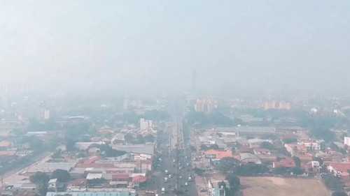 Santa Cruz en alerta por aire “extremadamente malo” debido a contaminación y humo