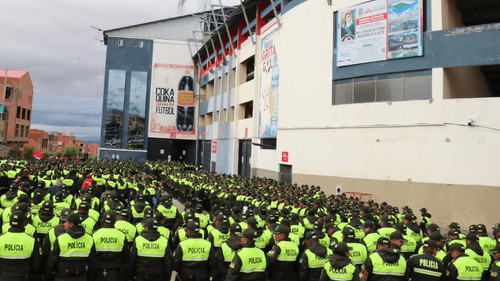 Policía asegura seguridad óptima para eliminatorias con experiencia en torneos internacionales