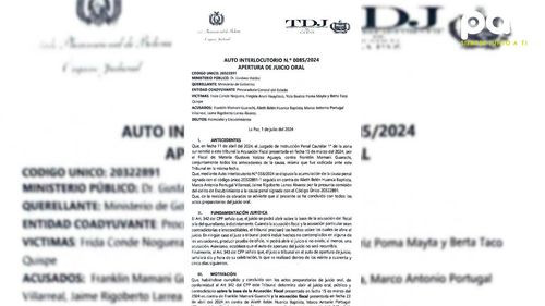 Inicia Juicio oral contra cuatro policías por muerte de tres personas durante conflictos de 2019