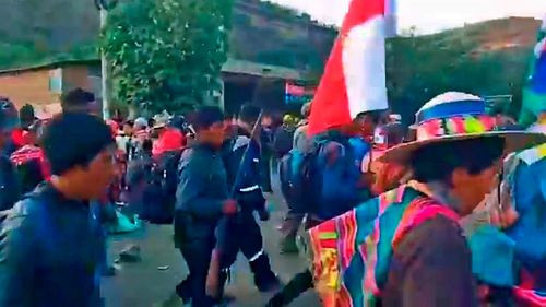 Investigación policial se desata tras un video de un bloqueador armado en bulo bulo