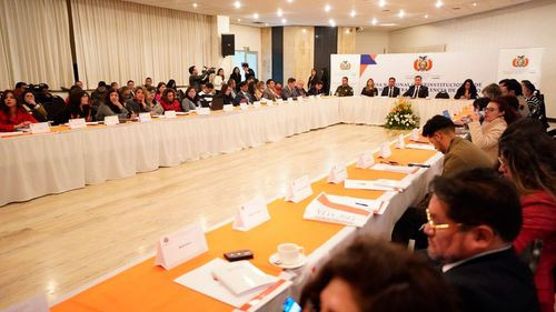 Inauguran la 1ra sesión de la mesa Nacional Interinstitucional de Lucha Contra la Violencia de Género 2024