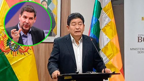 Ministro Montaño responde a Marcelo Claure: &quot;es el peor presidente que tuvo el club Bolívar&quot;