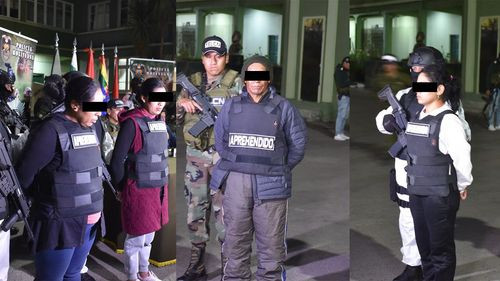FELCN intercepta cocaína escondida en zapatillas y botones en operativos en La Paz