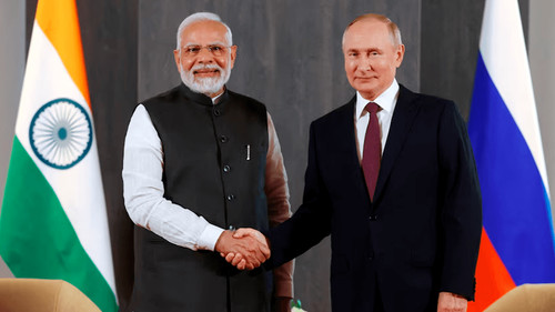 Modi y Putin fortalecen lazos nucleares