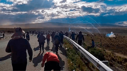 Desbloqueo de carretera hacia Oruro tras protestas