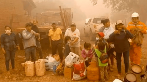 Según medios internacionales: Los incendios en Bolivia devastan una superficie comparable a la de Suiza y los bomberos no logran controlarlos