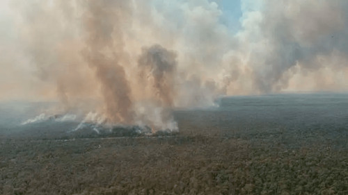 30 incendios en 12 municipios de Bolivia: comunidades en riesgo