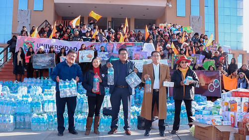 UPEA envía más de 15 toneladas de ayuda humanitaria a la amazonia boliviana en campaña solidaria