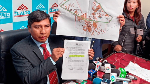 Alcaldía de El Alto frena competencias de Achocalla en distritos 8 y 10