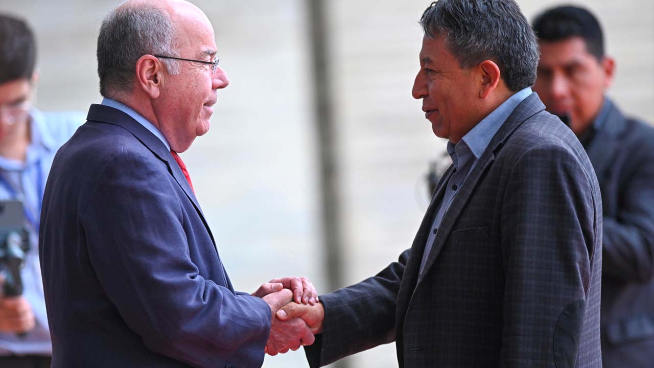vicepresidente boliviano, David Choquehuanca.jpg